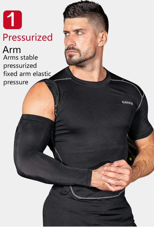 Elbow Brace Compression Support Sleeve Arthritis Tendonitis Reduce Joint Pain US - Image 2 of 4
