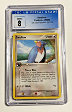 SWELLOW EX DELTA SPECIES 32/113 - CGC 8 MINT POKEMON 2005 on eBay