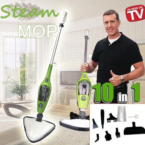 Multifunction 1300W Steam Mop Hard Floor Cleaner with XL Removable
