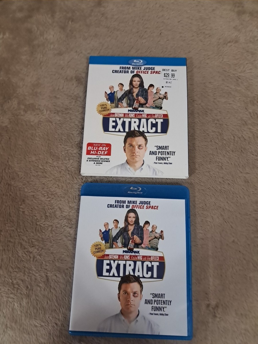EXTRACT (Blu-Ray, 2009, W/OOP SLIPCOVER, Mike Judge, Jason Bateman