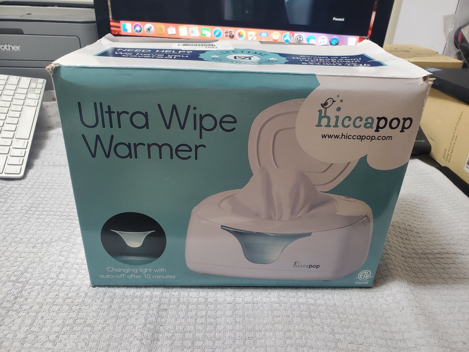 hiccapop ultra wipe warmer