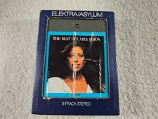 Carly Simon- The Best Of Carly Simon 8-Track Tape. Professionally Rebuilt.