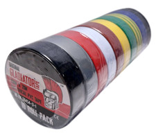 Electrical Insulation Tape PVC Flame Retardant Mixed/Black 19mm x 20m Rolls