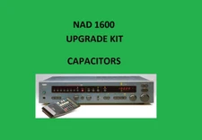 Stereo Preamplifier NAD 1600 Repair KIT - all capacitors