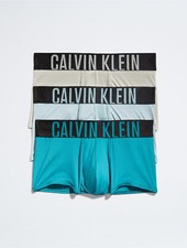 Calvin Klein Intense Power Microfiber Stretch Low Rise Trunk 3 Pack Multi Xs