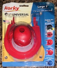 Korky Universal Toilet Flapper Replaces Most Large 3-Inch Flappers 3060BP