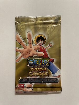 2005 Bandai One Piece CCG The Quest Begins Sealed Booster Pack 