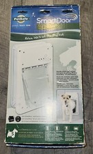 PetSafe Electronic Smart Pet Dog Door Small up to 15lbs PPA11-10711 W/key