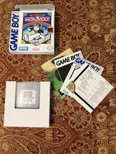 1991 MONOPOLY Gameboy Game , Complete Box All Inserts 