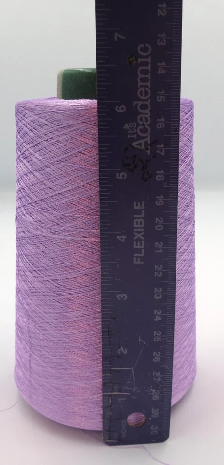 Fils Dominion Lavender Waxed Embroidery Yarn 100% Cotton 29.5 Tex 469grs - Image 3 of 4