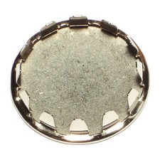 1-1/4" Zinc Plated Steel Flush Head Hole Plugs (12 pcs.)