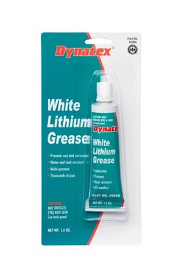 Dynatex 49594 White Lithium Grease 1 Oz. Tube