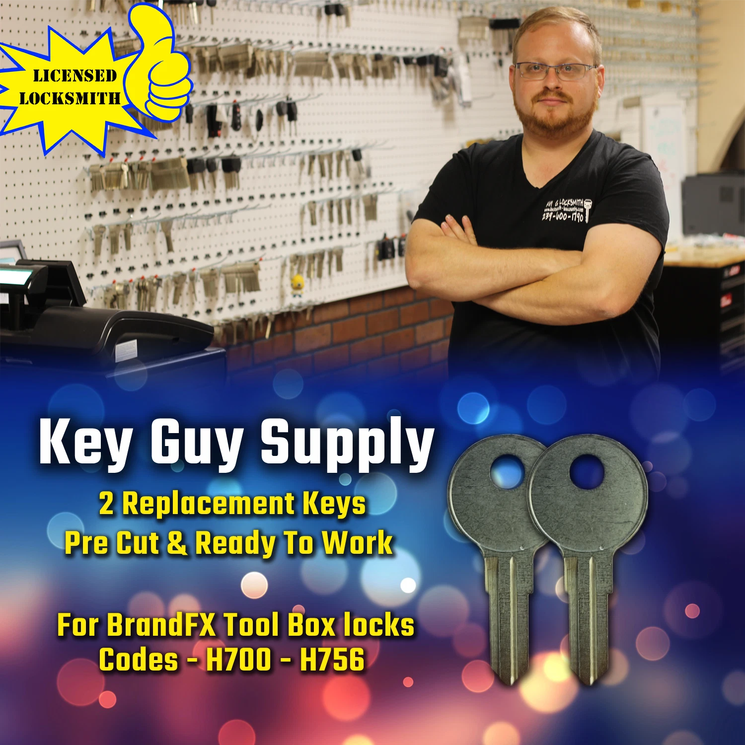 2 keys without engraving