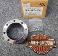 Oem Harley-davidson 4 Vortex Chrome 30 Degree Cut Muffler End Cap Oem Harley-davidson 4 Vortex Chrome 30 Degree Cut Muffler End Cap