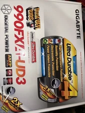 Gigabyte 990FXA-UD3 ATX Motherboard With 16gb DDR3 RAM