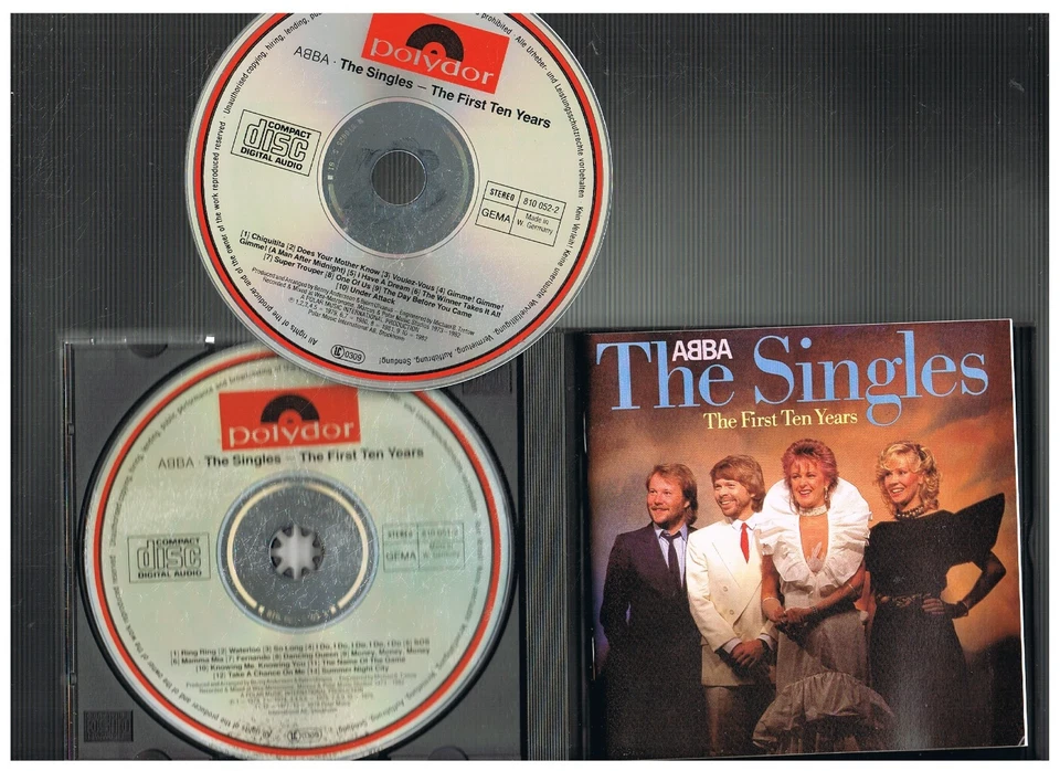 DO-CD - ABBA - THE SINGLES - THE FIRST TEN YEARS - german Press - Bild 2 von 3