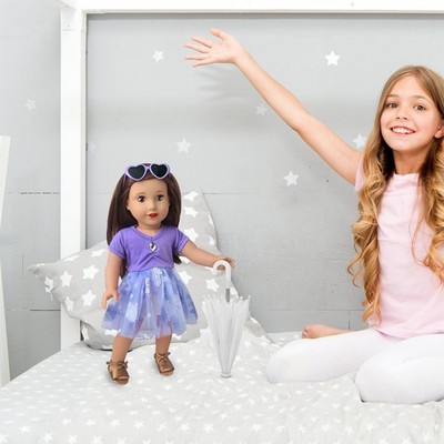 3Pcs Reusable Mini Doll House Umbrellas White Micro Scene Decor