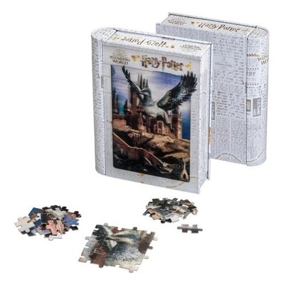 Harry Potter 3D Puzzle Buckbeak in Sammlerbox   300 Teile | Metallbox