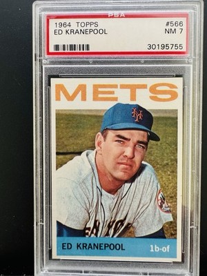 1964 Topps - High # Ed Kranepool #566