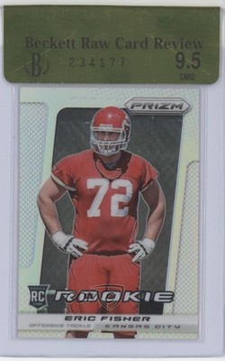 2013 Panini Prizm Rookie Silver Prizm Eric Fisher #234 Rookie RC 4p7