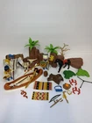 Vintage 90s Playmobil Indian Camp Very Good Condition Incomplete