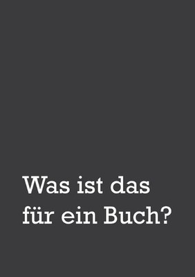 Was ist das fr ein Buch? by Anne Maar (German) Paperback Book