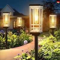 Bucasa Solarlampen FüR AußEn Garten 4 StüCk, 2X GrößEr, Heller Solarleuchten FüR