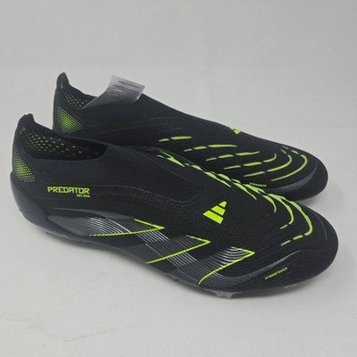 NEW Adidas Predator Elite Laceless FG Soccer Cleats JI1078 Size 11 Black adidas Predator Elite Laceless Firm Ground - Core Black  main image 3
