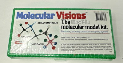 Molecular Visions The Flexible Molecular Model Kit by Darling Models New SEALED