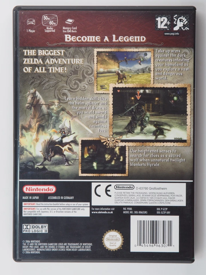 The Legend of Zelda: Twilight Princess (GameCube and Wii PAL) VGC - image 2 of 4