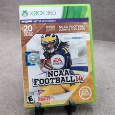 NCAA Football 14 Xbox 360 Authentic CASE  Inserts ONLY - NO GAME