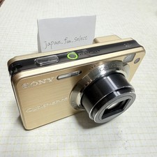 Sony Cyber Shot DSC-W170 Gold Digital Camera 10.1MP 5x Zoom 2.7in LCD Japanese