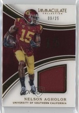 2016 Panini Immaculate Collegiate Numbers Memorabilia 9/25 Nelson Agholor 0rd2