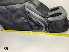 New, Auto Drive, Black Car Backseat Storage Organizer With Cup Holders 