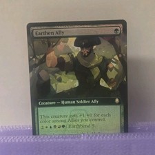 Magic: The Gathering Earthen Ally Creature Green Card