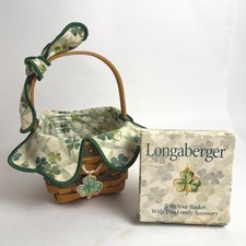 Longaberger 1999 St. Patricks Day Lots of Luc...