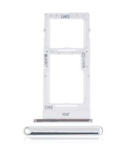 Replacement Dual Sim Card Tray Compatible For Samsung Galaxy A51 5G A516 - White