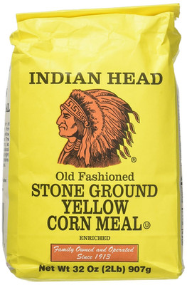 Indian Head Old Fashioned Stone Ground Yellow Corn Meal 2 Lb 2 Pack