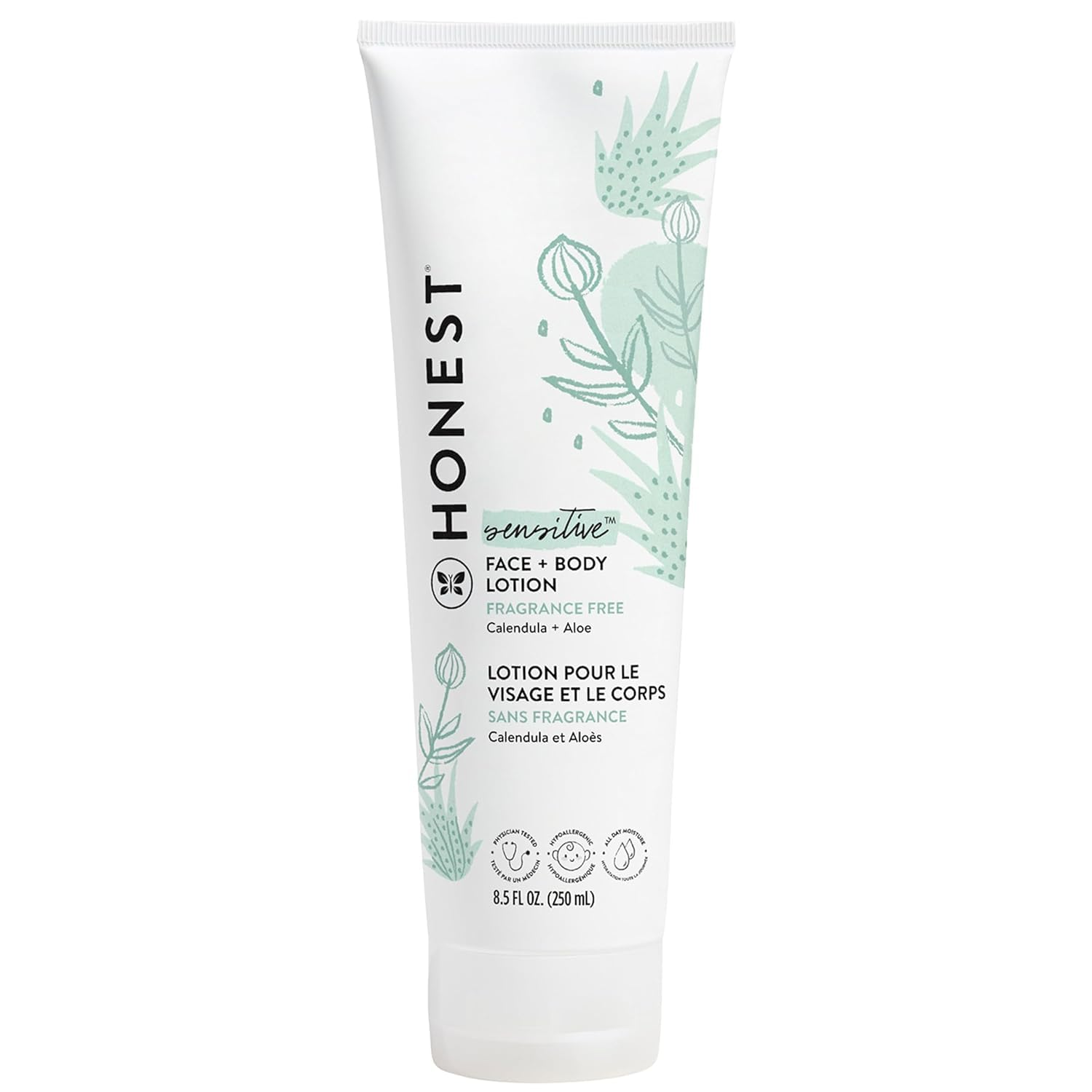 Hydrating Face + Body Lotion | Fast Absorbing, Naturally Derived, Hypoallergenic