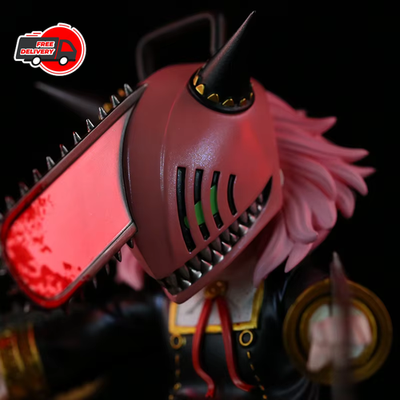 Spy Family Anya Forger Chainsaw Man Crossover Anime Figure 18cm