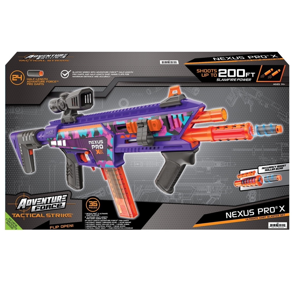 Adventure Force Tactical Strike Nexus Pro X Ultimate Foam Dart