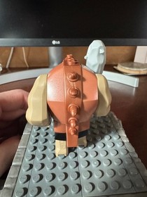 Lego Fantasy Castle Troll (Dark Tan) W/ CLUB - Minifigure from set 7036