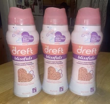 Dreft Blissfuls In Wash Scent Booster 14.8 oz Baby Fresh Scent Beads Lot 3 New