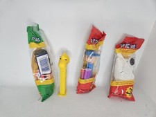 PEZ Vintage Peanuts Dispensers - Charlie Brown, Snoopy, Lucy, Woodstock - Opened