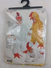 Yellow Baby Duck Chick Easter Halloween Fuzzy Costume Jumpsuit Infant 6-18 Month