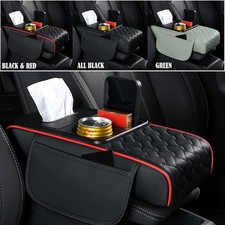 Car Armrest Cushion W Cup Holder Phone Holder Tissue Box Center Console Box Car Armrest Cushion W Cup Holder Phone Holder Tissue Box Center Console Box