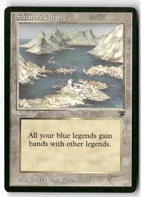 MTG Seafarer's Quay Legends LP Magic The Gathering