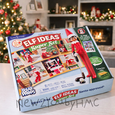   Elf on the Shelf Official Elf Ideas Super Set Polar Props 85 Pc Planned Scene