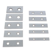 10 Pair 1/8  3" Precision Parallel Set Hardened Steel In Case Steel