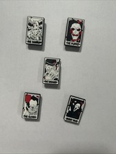 5 piece Horror Character Shoe Charms Set / croc charms / jibbetz  Halloween